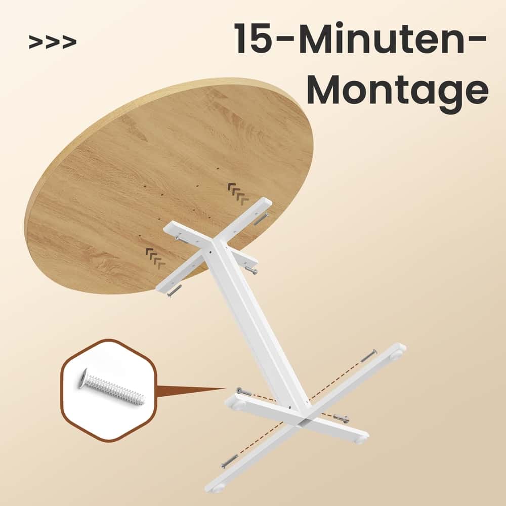 Esszimmertisch rund, 4 Personen, Küchentisch Esszimmertisch rund, 4 Personen, Küchentisch