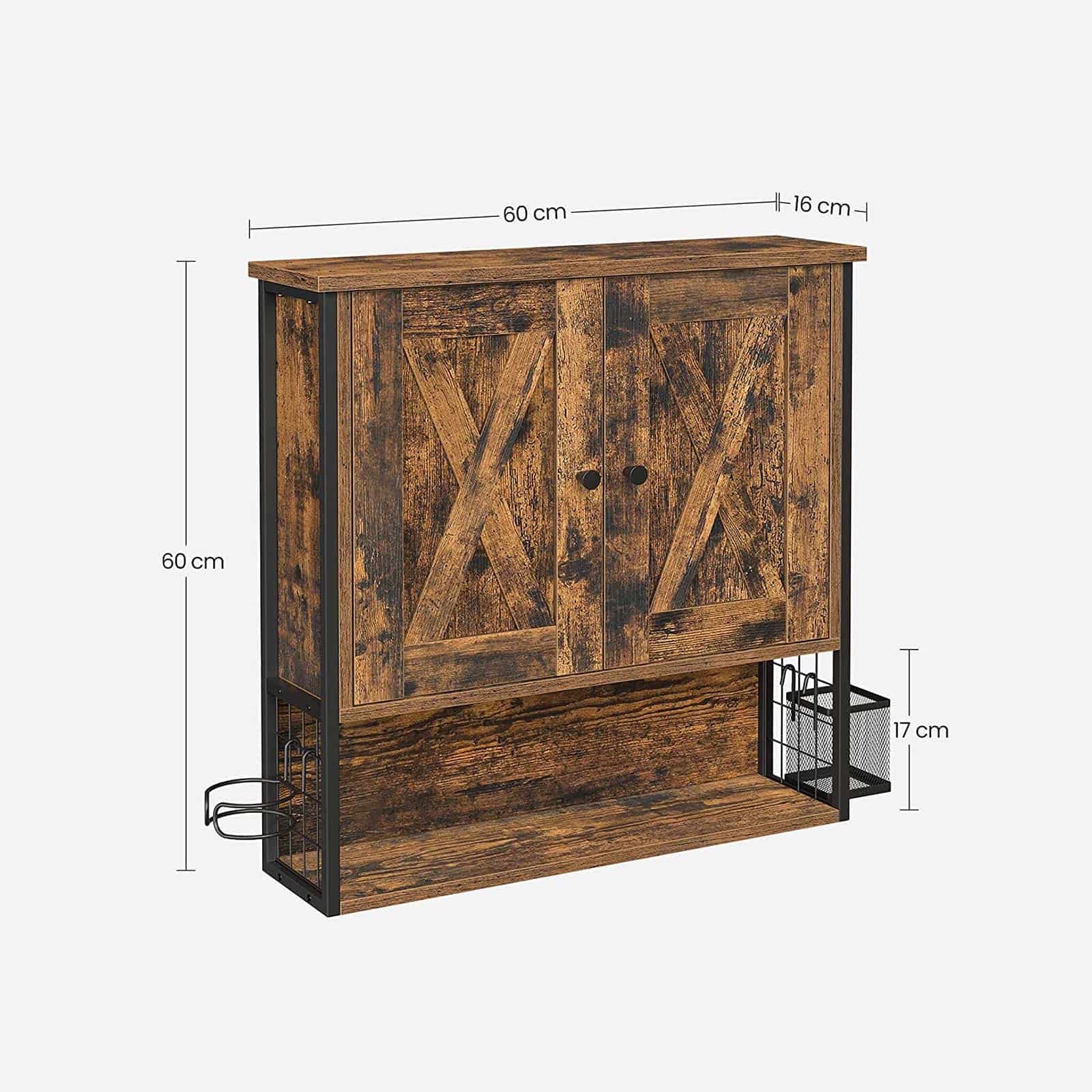 Wandschrank im Badezimmer Wandschrank im Badezimmer