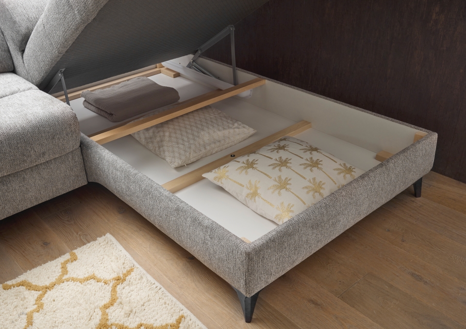 Entdecken Sie Luxus pur: ED Exciting Design Sofa Sydney mit elektronischem  Sitzvorschub, Bettkasten und verstellbaren Kopflehnen in 4 Farben |  myHomelando