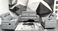 Entspannen Sie stilvoll: Apollo Sofa Set in Hellgrau