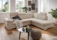 Benformato Sofa Vasto: Stilvoller Luxus in Beige für dein Zuhause