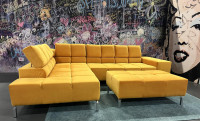 Eleganz für Ihr Zuhause: Das Sofa Ancona in Gold