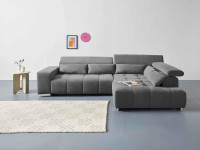 Sofa Orion Anthrazit: Eleganz in Luxus-Mikrofaser